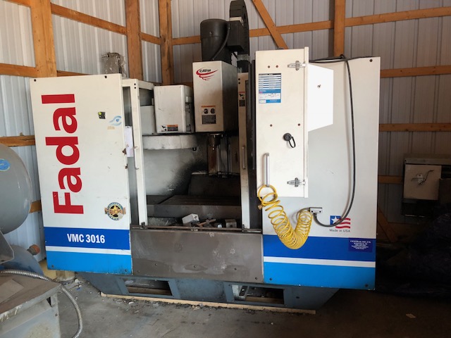 Fadal VMC-3016 HT, Machine ID: 7339